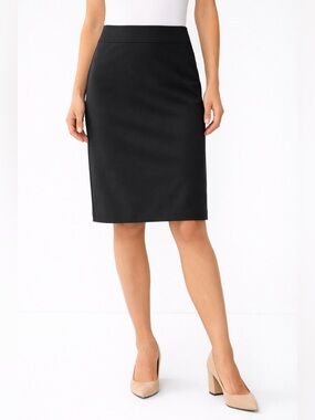 The Limited Black Collection Pencil Skirt Size 8 Stretch Lined Career Skirt